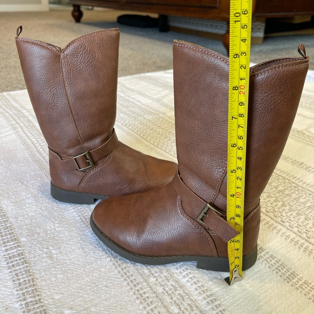 OshKosh B’Gosh Lumi Brown Knee High Boot Toddler 11